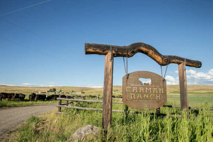 The entrance to Carman Ranch. (Photo © John Valls)