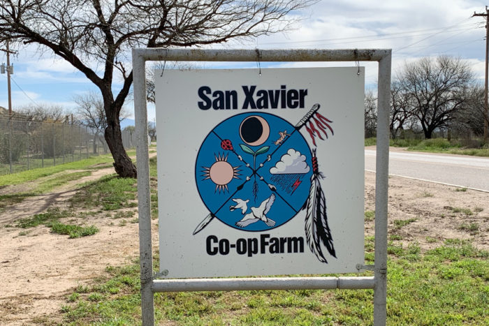 The welcome sign outside the entrance reflects this agricultural history; it is a shield painted with a traditional planting stick and feathers representing a blessing. In the center is a sprouting seed, considered “new life,” and the four parts represent seasons containing the cycle of the sun, rain, moon, and wildlife. (Photo by Rudri Patel)