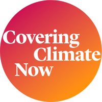 logo for covering climate now