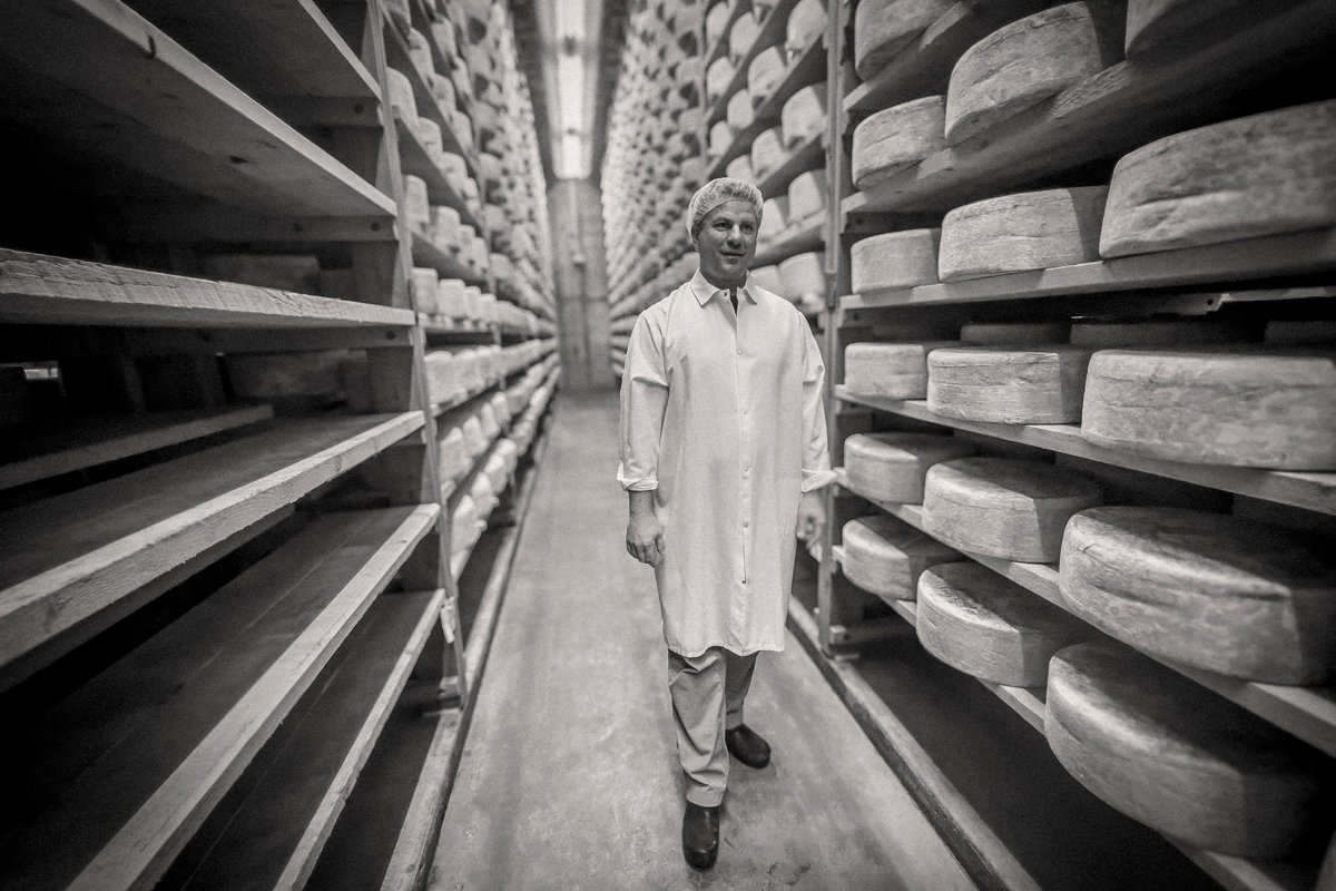 Mateo Kehler of Jasper Hill Farm in Greensboro, Vermont. (Photo credit: Jake Price)