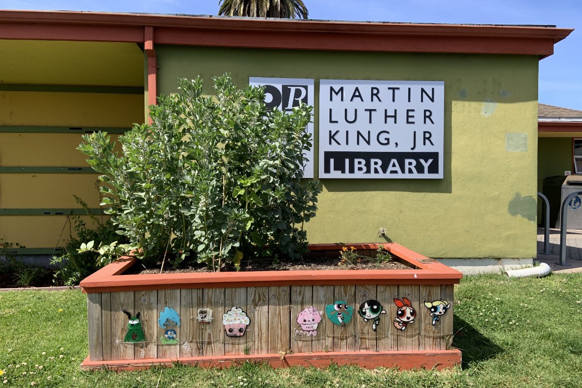 The MLK branch of the Oakland Public Library. (Photo credit: Celia Davis / OPL)