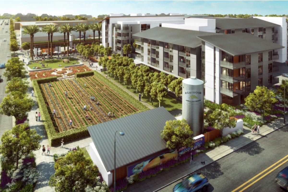 A rendering of the proposed Santa Clara Agrihood. (Public records filing, City of Santa Clara)