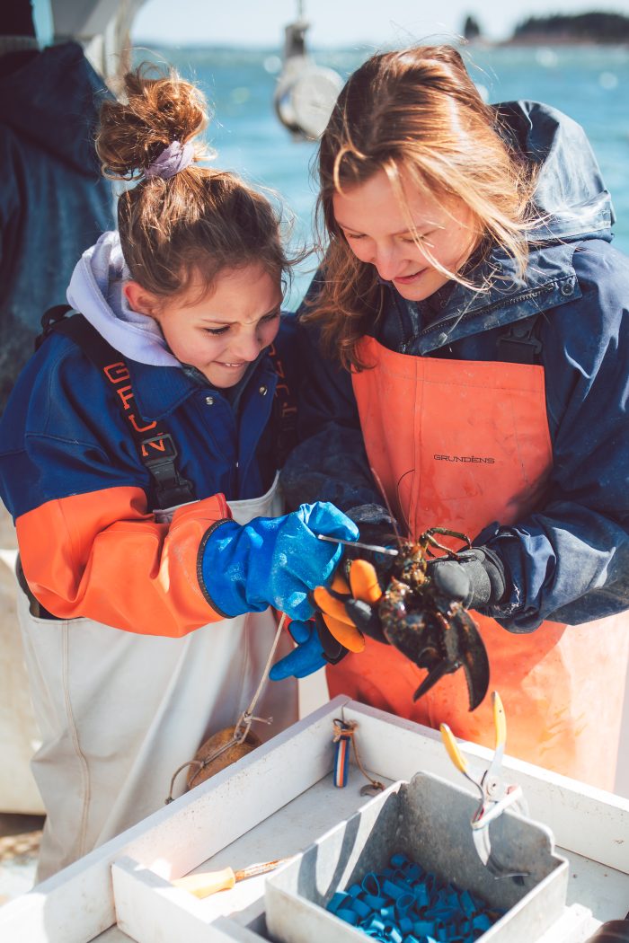 Lobstering in Maine's Tenants Harbor. (Photo by Chris Cary)