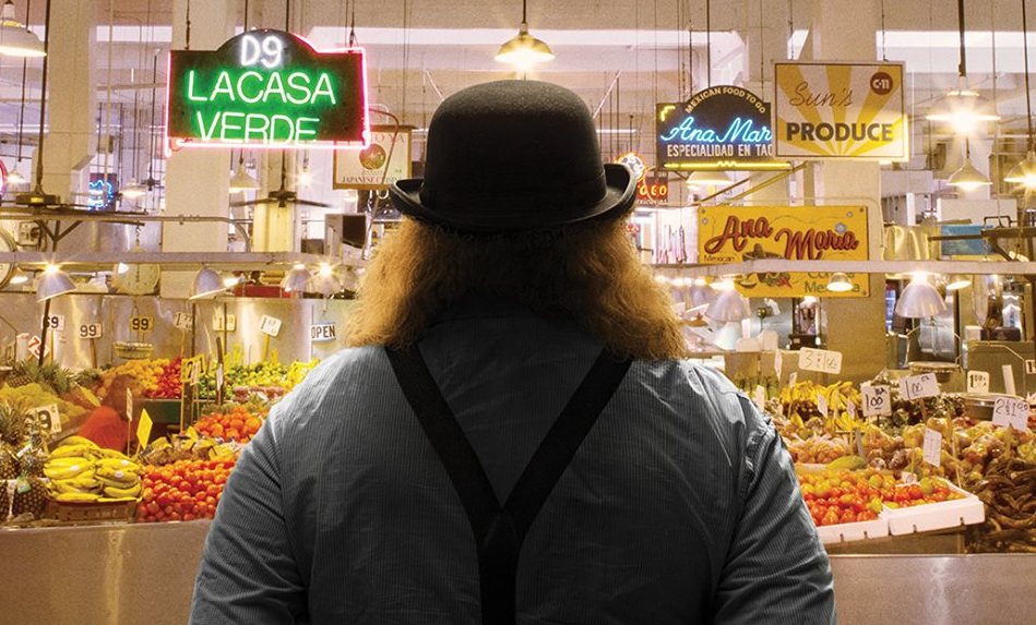 Jonathan Gold in Market